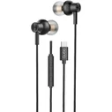 Qubo AU-300C In-ear Handsfree Ακουστικά με Βύσμα USB-C Μαύρο