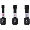 Bosch Impact Control Bit Set 3 pcs 25mm (T20, T25, T30)