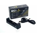 Battery Charger XTAR MC1 18650 Li ion USB C Single Slot