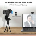 EDUP EP-1080P8 1080P Auto Focus USB Webcam (Black)