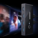 UGREEN USB Switch Box Sharing Switch Box 30768B USB 3.0 Black