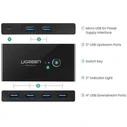 UGREEN USB Switch Box Sharing Switch Box 30768B USB 3.0 Black