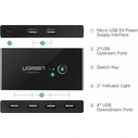 UGREEN USB Switch Box Sharing Switch Box 30768B USB 3.0 Black