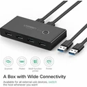 UGREEN USB Switch Box Sharing Switch Box 30768B USB 3.0 Black