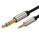 Audio Cable UGREEN Jack TRS AV127 3.5 mm 2 m Grey