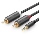 Ugreen Καλώδιο ήχου 3.5mm male σε 3.5mm male Μαύρο 1m 10772