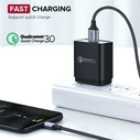 UGREEN Καλώδιο Micro USB QC 3.0 2.4A 2m Λευκό 60153