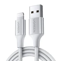 UGREEN Καλώδιο Lightning σε USB 2.4A US199 1.5m ασημί 60162