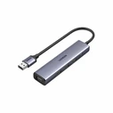 UGREEN Hub Adapter CM418 USB C to 2x USB HDMI RJ45 PD 100W Γκρι