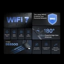 MERCUSYS MA37BEH BE6500 Wi-Fi 7 High-Gain Wireless USB Adapter