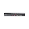 Mercusys Διακόπτης Gigabit Rackmount 20 Θυρών με 16 Θύρες PoE Plus MS120GP