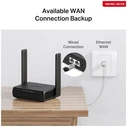 Mercusys MB113-4G 4G LTE Router (Nano SIM, Διπλής Ζώνης AC1200)