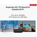 Mercusys MB113-4G 4G LTE Router (Nano SIM, Διπλής Ζώνης AC1200)