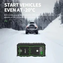 Utrai JS-1 Pro Φορητός Εκκινητής Μπαταρίας 16000mAh με Power Bank / USB / Φακό