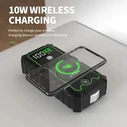 Utrai JS-1 Pro Φορητός Εκκινητής Μπαταρίας 16000mAh με Power Bank / USB / Φακό