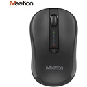 Meetion Mouse Wireless Office MT-BTM185R Bluetooth 2.4G Rechargeable