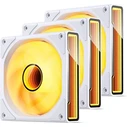 Jonsbo ZK-120W PWM A-RGB 120mm Case Fans (3-Pack), White