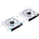 Jonsbo ZK-120WR Reverse PWM Ανεμιστήρας Κουτιού 120mm ARGB (3τμχ) - Λευκός