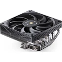Jonsbo HP600 Low-Profile CPU Cooler 120mm Black - Supports AM4/AM5/1200/115x/1700