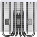 Jonsbo HP600 Low Profile CPU Cooler, 120mm - White, ARGB