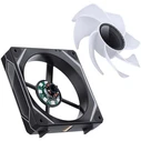 Jonsbo ZL-120BR Reverse Blade Case Fan 120mm (3-pack) - ARGB, 4‑Pin PWM, 1800 RPM, 58.5 CFM