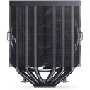 Jonsbo HX6280 CPU Cooler PWM RGB - 130mm, Black