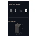 WANBO CUBE 2 PRO GREEN PROJECTOR - 500 ANSI, Android TV 11, Gimbal