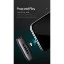Hohem MIC-01 Type-C Ασύρματο Δυναμικό Μικρόφωνο Πέτου, Clip-On για Φωνητικά