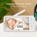 Arenti 2K Wi-Fi Video Baby Monitor Kit with LCD Screen
 (AInanny) (AREAInanny)