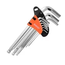 Hand Tools SHIND Short Ball End Hex Key Set 1.5-10 mm