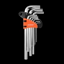 Tools SHIND Long Hex Key Set 1.5 to 10 mm SHI94336