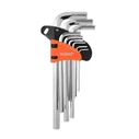Tools SHIND Long Hex Key Set 1.5 to 10 mm SHI94336