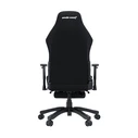 Anda Seat Luna Pro Υφασμάτινη Καρέκλα Gaming με Ρυθμιζόμενα Μπράτσα και Υποπόδιο - Μαύρη