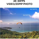 SJCAM C110+ Action Camera 4K Μαύρη (Υποβρύχια με Θήκη, Οθόνη, Wi‑Fi)