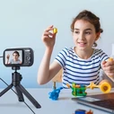 SJCAM ZV100 Compact Φωτογραφική Μηχανή 80MP 16x Οπτικό Ζουμ Μαύρη