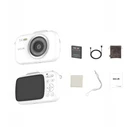 SJCAM ZV100 Compact Φωτογραφική Μηχανή 80MP 5K/4K 16x Οπτικό Ζουμ Λευκή