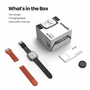 Amazfit Active 2 Square Stainless Steel 43mm Waterproof Smartwatch with Heart Rate Monitor (Black)
