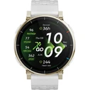 Amazfit Active 3 Premium 45mm Ανοξείδωτο Ατσάλι (Aero White) - Smartwatch με SIM & Παλμογράφο