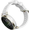 Amazfit Active 3 Premium 45mm Ανοξείδωτο Ατσάλι (Aero White) - Smartwatch με SIM & Παλμογράφο