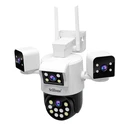 SRIHOME Security Camera 8MP Quad-Lens PTZ