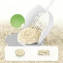 PETKIT Natural Cat Litter – Clumping, Low-Dust Odor Control, 4 bags (2.4 kg each)