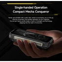 Ulefone Armor Mini 20 Dual SIM (8GB RAM / 256GB) Rugged Smartphone - Mecha Black - NFC
