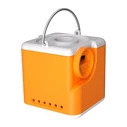 Flextail Nano Pump 5C1 - Τρόμπα για Φουσκωτά (Πορτοκαλί)