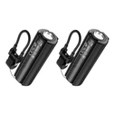 XO Powerbank PR281 Mini 5000mAh με Ενσωματωμένο Φακό και Καλώδιο Φόρτισης Type-C