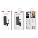 XO PR281 Mini Powerbank 5000mAh με Ενσωματωμένο Φακό και Καλώδιο Φόρτισης iP