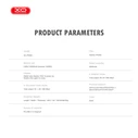 XO Powerbank Ταχείας Φόρτισης 22.5W με Πρίζα και Λουράκι Type C 10000mAh