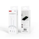 XO NB-Q260A Braided Lightning to USB-C Charging & Data Cable 27W 1m