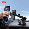 XO Car Phone Holder with Suction Cup and Wireless Charging 15W WX043