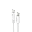 USB Cable XO High Speed Type C Male to Type C Male 240W 1m White