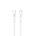 USB Cable XO High Speed Type C Male to Type C Male 240W 1m White
